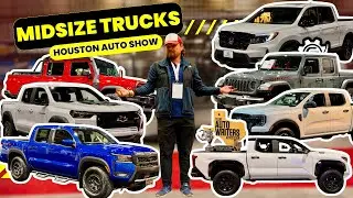 Every Midsize Pickup Truck at the 2026 Houston Auto Show