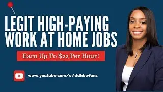 10 Legit High-Paying Work at Home Jobs, No Fees!