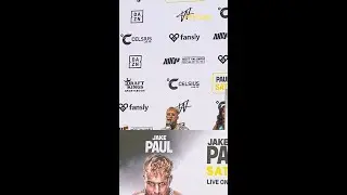 #JakePaul calls out #ConorMcGregor at the #PaulPerry Press Conference 😳