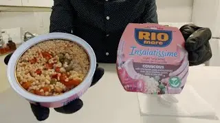 Rio Mare Insalatissime REVIEW Couscous and Light Tuna Salad - READY TO EAT MEAL