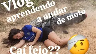 Vlog:Tentando aprender a andar de moto 🛵❤️‍🔥