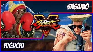SFV CE - Sasamo(BALROG) VS Higuchi(GUILE) ++=++ 🌘 MeiaLua 🌘