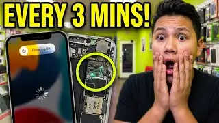 His iPhone Was SHUTTING OFF Every 3 MINUTES! 😱