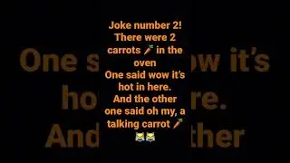 Carrot joke 🥕 #shorts #jokes #carrot