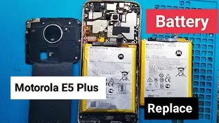 Motorola E5 plus (XT1924-1) Battery Replacement | XT1924-1 Battery Replace