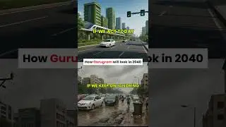 GURUGRAM 2040: Clean & Green or Flooded & Broken? | The Choice is Ours