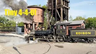 Two American Type 4-4-0 Steam Engines!