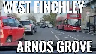 West Finchley N3 to Arnos Grove N14