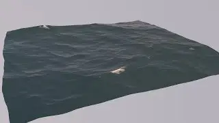 making ocean waves in c4D-hot4D-plugin