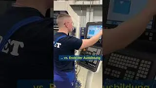 ✨ Beginn vs. Ende der Ausbildung ✨ #zerspanungsmechaniker #ausbildung