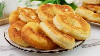 Ленивые пирожки с картофелем: НЕРЕАЛЬНО Вкусные, Мягкие, пышные