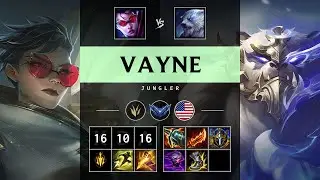 Vayne Jungle vs Volibear - NA Diamond Patch 25.20