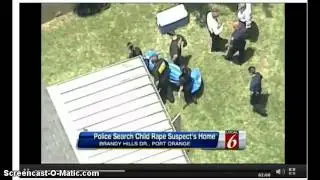 Port Orange search rape suspects home
