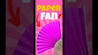 DIY Paper Fan 🪭