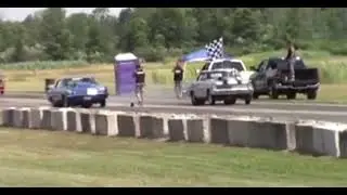 Big block Chevelle vs Small block Nitrous Nova