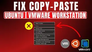 Fix Copy&ndash;Paste Not Working in Ubuntu on VMware Workstation (Open-VM-Tools Real Solution)