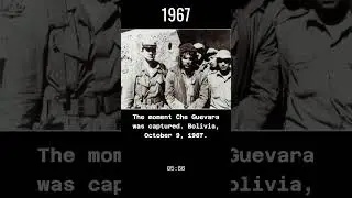 Che Guevara&rsquo;s last moments. Bolivia, 9 October 1967.  #history #ww2