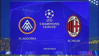 FC Andorra v AC Milan | UEFA Champions League Group Stage 33/34 | FC26 Career Mode