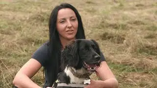 Meet Freya our newt detection dog