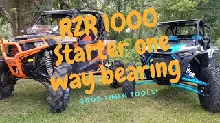 Замена обоймы стартера на Polaris RZR 1000 XP 2016 года!! Причина выпить Mountain Dew KickStart