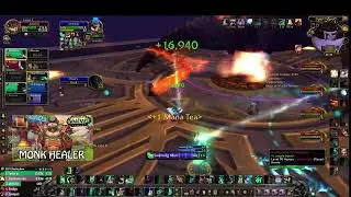 Jugando WOW MOP Con Monje Heal HoF progress