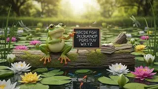 Learn English Alphabet letter With Mr frog |Toddler Learning |Learn phonics song for Children