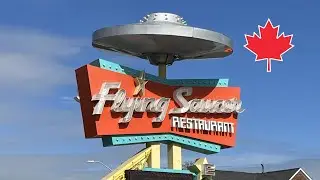 Flying Saucer Restaurant in Niagara Falls, Ontario, Canada