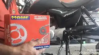 COMO TROCAR KIT DE RELA&Ccedil;&Atilde;O HAMP DA FAN E CG 125 2008 2010 ATE 2012.