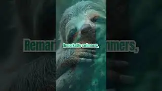 The Hidden Life of the Sloth: Up Close with the Tree-Dwelling Mammals #shorts #facts