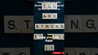 Face Tomorrow with Wisdom | A Poem Inspired by Marcus Aurelius #marcusaurelius #poeticwisdom