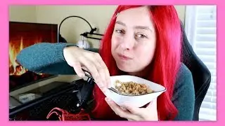 ASMR Eating Crunchy Cereal & Stomach Growling Rumble Sounds / Mukbang