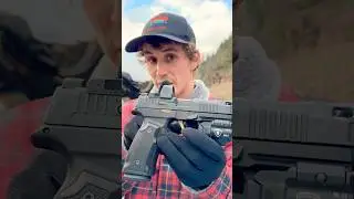 How to sight in a pistol red dot without ever Firing a Shot! #short #shortsvideo