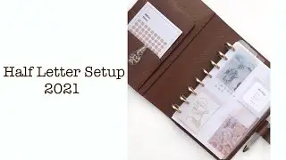 Half-Letter Planner Set Up 2021 | SimplyySelenee