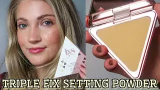 LYS Beauty Triple Fix Setting Powder Review | Blurring & Doesn't Accentuate Skin Texture?!