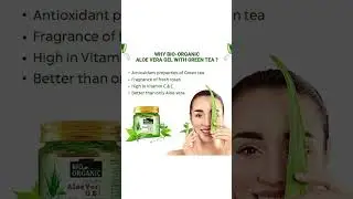 Bio Organic Non-Toxic AloeVera Gel for Acne, Scars, Radiant Skin Treatment Find 🔗 in the description