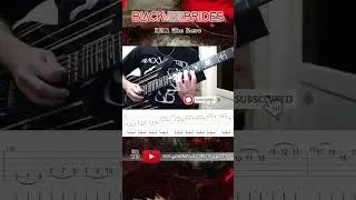 Black Veil Brides - Kill The Hero (Guitar Solo Cover + TABS) #Shorts