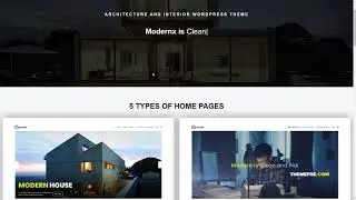 Modernx - Architecture and Interior WordPress Theme      Jezza Xquend