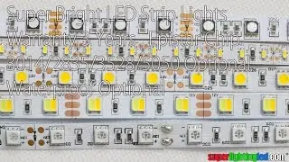 Dual White Color Temperature Flexible LED Strip Lights