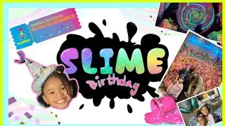 ANNALIS MEGA SLIME 4th BIRTHDAY PARTY!!! (At Sloomoo Institute)