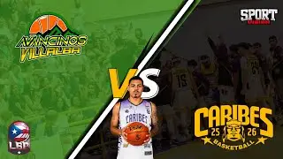 🎥Liga de Baloncesto Puertorriqueña🇵🇷: ⛰️Avancinos de Villalba 🆚 Caribes de Peñuelas🏀.
