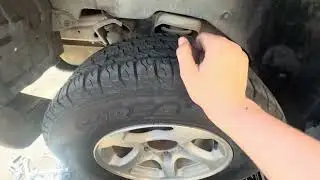 Anthony's 2002 Chevy Tracker - Rear shock replacement; weak OE shocks; seized on wheel; leaking diff