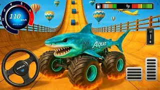Impossible Mega Ramp Race 3D Challenge &ndash; Monster Truck Stunt Car Simulator &ndash; Android Gameplay 2025
