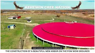 Kehewin Cree Nation - New Pow Wow Arbor