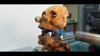 Reviving the Creepy Skull Bank: Restoration and Transformation