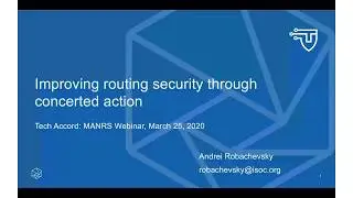 Introduction to Mutually Agreed Norms for Routing Security