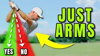 Inside Out Golf Swing Drill (Very Simple)
