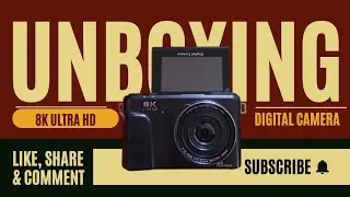 8K Camera Unboxing 🔥 | Is This the Best Budget Vlogging Camera? | #cameraunboxing 