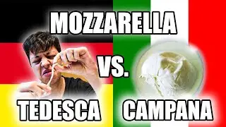Un TEDESCO prova la vera MOZZARELLA DI BUFALA CAMPANA