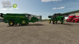 Spraying and A new Combine | Millennial Farms FS25