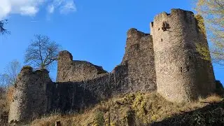 Letzte Trainingstour vor meiner großen Reise. Wandern von Neustadt zum Kloster Ehrenstein April 2023